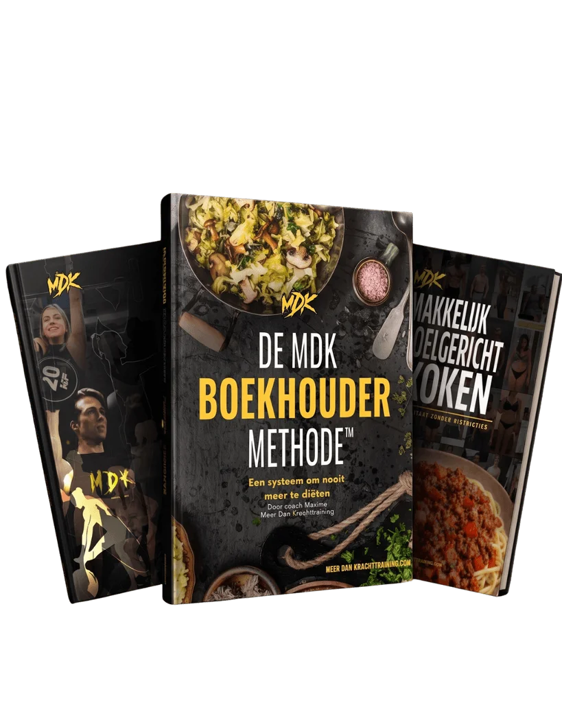 Het gratis MDK starterspakket: kookboek, Fitness Blueprint en Mealplan Guides